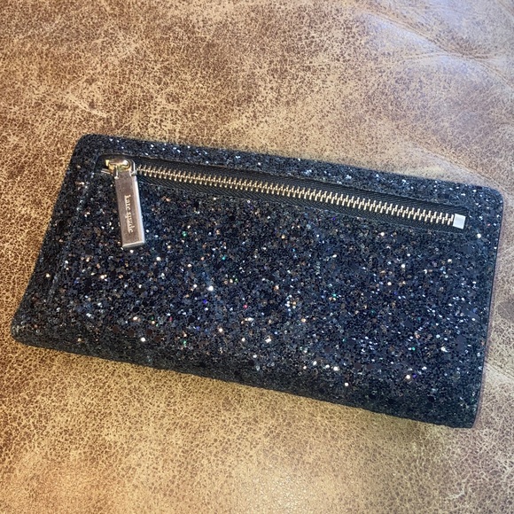 Kate spade ♠️  colorful glitter wallet/card holder - Picture 2 of 7